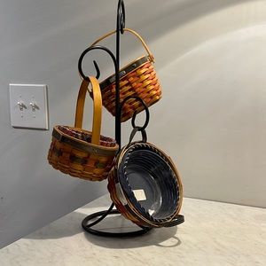 Hanging Longaberger Baskets